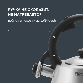 Чайник металлический Rondell Admiring RDS-1898