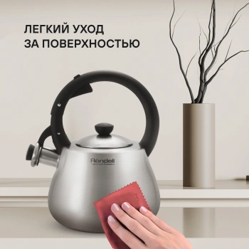 Чайник металлический Rondell Admiring RDS-1898