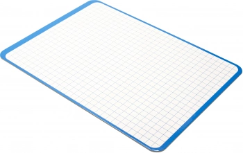 Доска для рисования Silwerhof ламинац. маркер. A4+ 240х329мм двухстор. картон 3мм