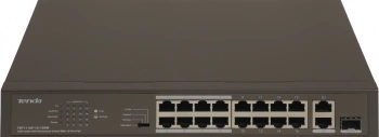 Коммутатор Tenda  TEF1118P-16-150W