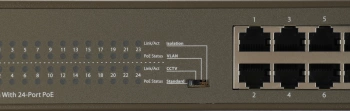 Коммутатор Tenda  TEG1124P-24-250W