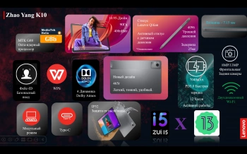 Планшет Lenovo Zhaoyang K10