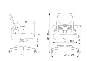 Кресло Бюрократ  MC-101