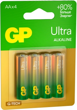 Батарея GP Ultra Alkaline 15AUA21-2CRSBC4