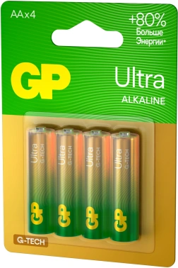 Батарея GP Ultra Alkaline 15AUA21-2CRSBC4
