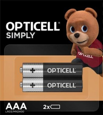 Батарея Opticell Simply AAA отрывной блистер