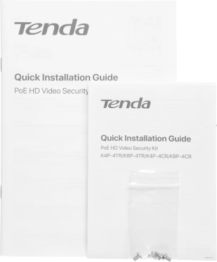 Комплект видеонаблюдения Tenda  K8P-4CR