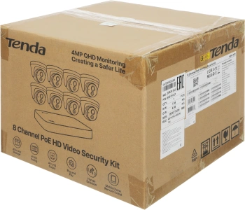 Комплект видеонаблюдения Tenda  K8P-4CR