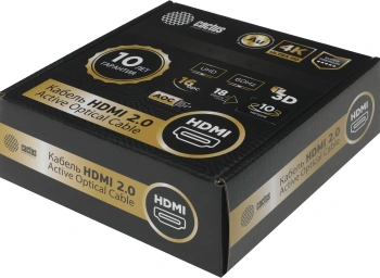 Кабель аудио-видео Cactus CS-HDMI-AOC-2-10