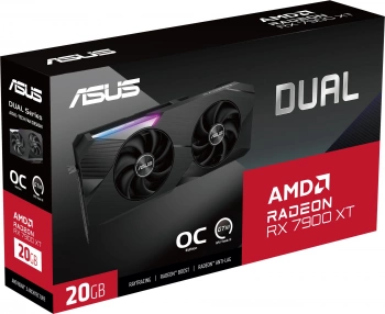 Видеокарта Asus PCI-E 4.0  DUAL-RX7900XT-O20G