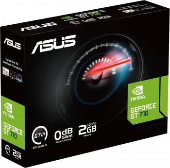 Видеокарта Asus PCI-E 2.0  GT710-SL-2GD5-BRK-EVO