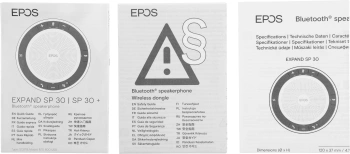 Спикерфон Epos черный (1000223)