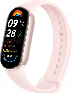 Фитнес-трекер Xiaomi Smart Band 9 AMOLED корп.:розовый рем.:розовый (BHR8345GL)