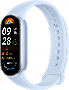 Фитнес-трекер Xiaomi Smart Band 9 AMOLED корп.:синий рем.:синий (BHR8346GL )