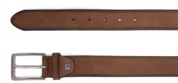 Ремень мужской Piquadro CU6672C108/M 125х3.5см коричневый натур.кожа