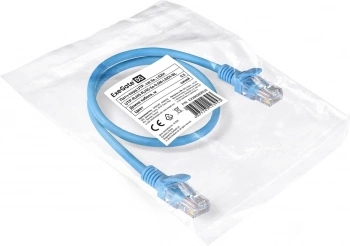 Патч-корд Exegate UTP-RJ45-RJ45-5e-0,5M-LSZH-BL