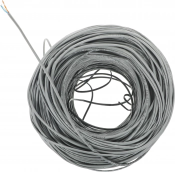 Кабель Exegate UTP-2-C5e-CU-S24-IN-PVC-GY-305-FLUKE UTP