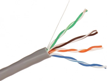 Кабель Exegate UTP4-C5e-CU-S24-IN-PVC-GY-305-FLUKE UTP