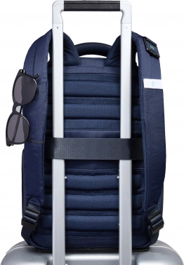 Рюкзак Piquadro Orion CA6619S136/BLU синий ткань/натур.кожа