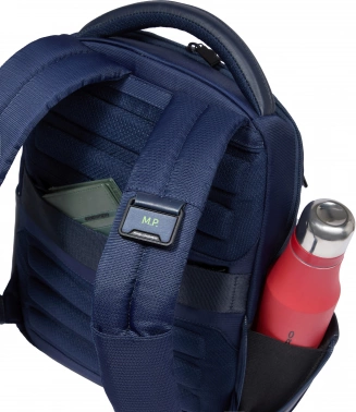 Рюкзак Piquadro Orion CA6619S136/BLU синий ткань/натур.кожа