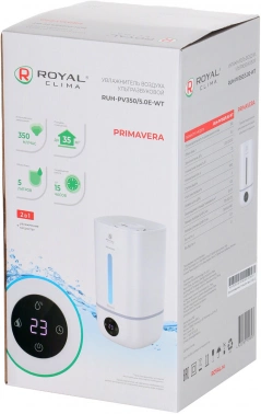 Увлажнитель воздуха Royal Clima RUH-PV350/5.0E-WT