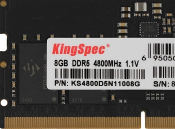 Память DDR5 8GB 4800MHz Kingspec  KS4800D5N11008G