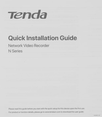 Видеорегистратор Tenda NVR  N3L-16H