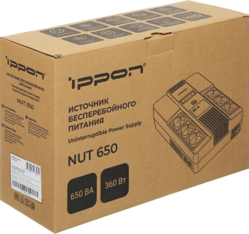 Источник бесперебойного питания Ippon Nut 650