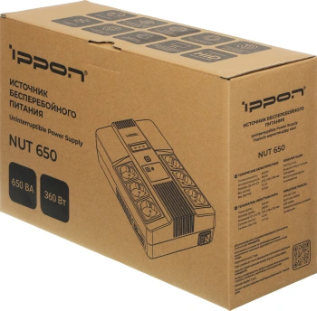 Источник бесперебойного питания Ippon Nut 650