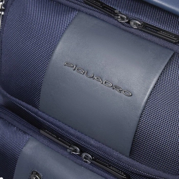Рюкзак мужской Piquadro Brief2 CA5477BR2/BLU синий ткань/натур.кожа