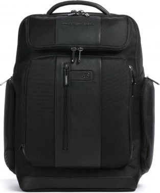 Рюкзак мужской Piquadro Brief2 CA5477BR2/N черный ткань/натур.кожа