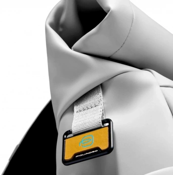 Рюкзак мужской Piquadro Corner 2.0 CA6291C2OW/BI роллтоп белый полиуретан/полиэстер