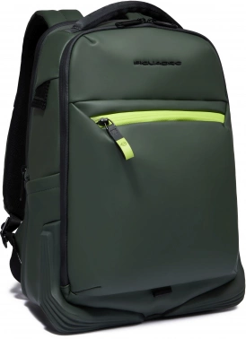 Рюкзак Piquadro Corner 2.0 CA6638C2OW/VE темно-зеленый полиуретан/полиэстер