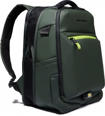 Рюкзак Piquadro Corner 2.0 CA6638C2OW/VE темно-зеленый полиуретан/полиэстер