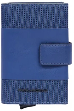 Чехол для кредитных карт Piquadro S137 PP5649S137R/BLU синий металл