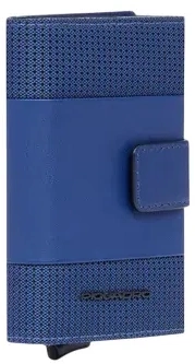 Чехол для кредитных карт Piquadro S137 PP5649S137R/BLU синий металл