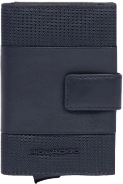 Чехол для кредитных карт Piquadro S137 PP5649S137R/N черный металл