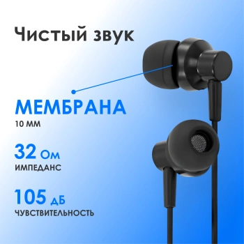 Гарнитура внутриканальные Оклик HS-S-230