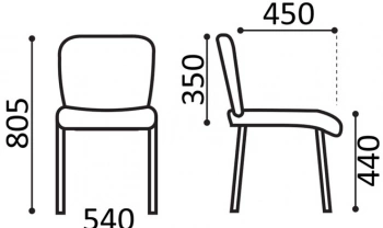 Стул Brabix  Iso CF-005