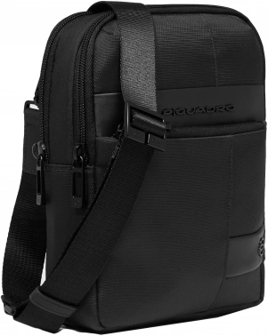 Сумка Piquadro Wollem CA6303W129/N черная полиэстер/натур.кожа