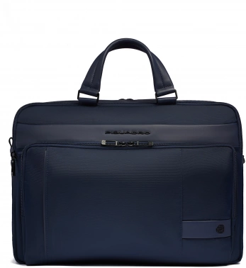 Деловая сумка мужская Piquadro Wollem CA6637W129/BLU с отделением для ноутбука 15.6