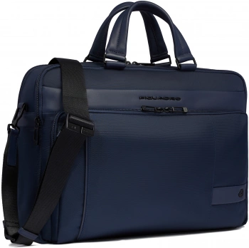 Деловая сумка мужская Piquadro Wollem CA6637W129/BLU с отделением для ноутбука 15.6