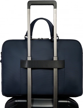 Деловая сумка мужская Piquadro Wollem CA6637W129/BLU с отделением для ноутбука 15.6