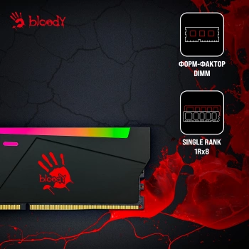 Память DDR5 16GB 4800MHz Bloody  BDM016A4800RS