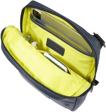 Сумка Piquadro Wollem CA1816W129W/BLU синяя полиуретан