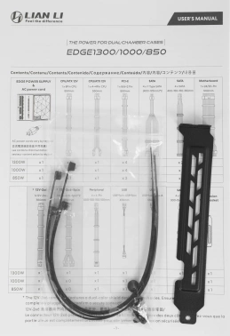Блок питания Lian-Li ATX 1000W EDGE1000 Gen.5