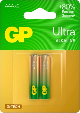 Батарея GP Ultra Alkaline 24AUA21-2CRSBC2