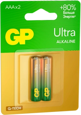 Батарея GP Ultra Alkaline 24AUA21-2CRSBC2