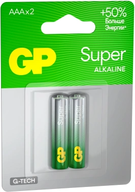 Батарея GP Super Alkaline 24AA21-2CRSBC2