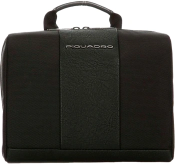 Косметичка Piquadro Brief2 BY3058BR2/N черный нейлон/натур.кожа